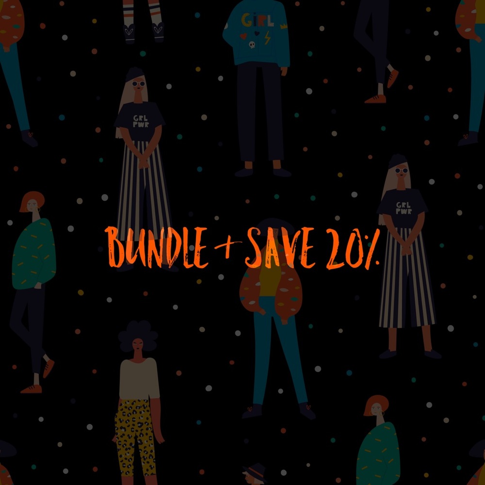 Save 20% on Bundles of 2 or More!